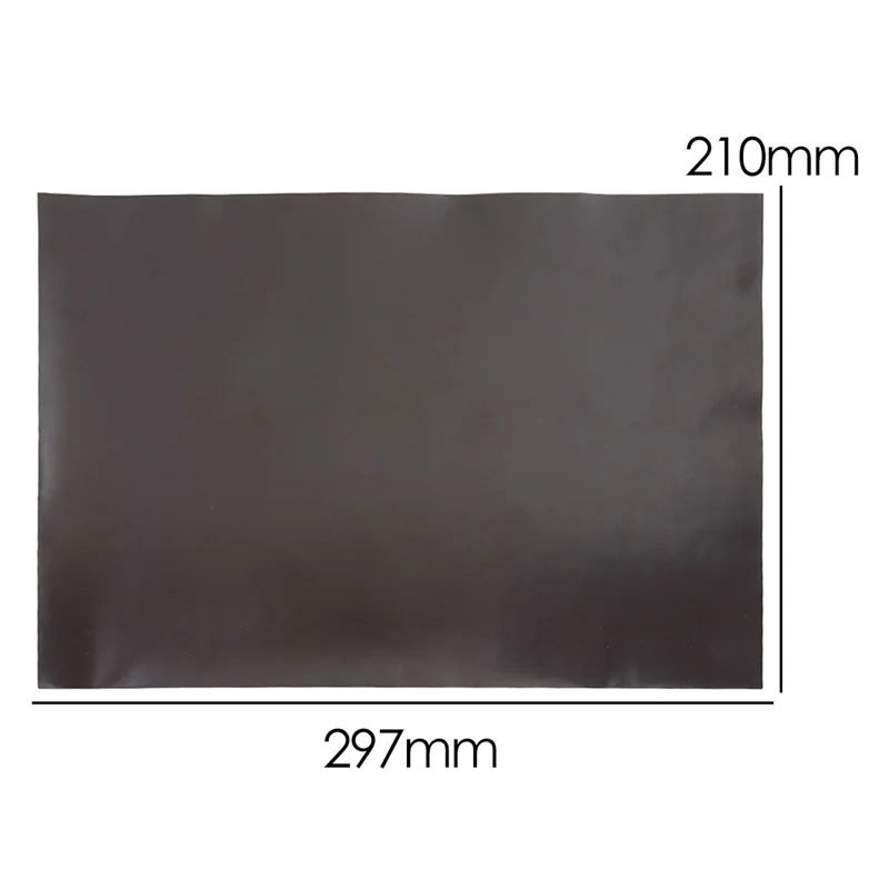 210*297 mm Магнитен Лист Мек Каучук За Организиране на Режещи Удари Лента За Съхранение на Гъвкава Дебелина 0,5 мм, Черни Листа 1 или 2 броя