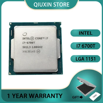 Процесор Intel Core i7-6700T i7 6700T процесор 2,8 Ghz Четириядрен восьмиядерный 35 W LGA 1151