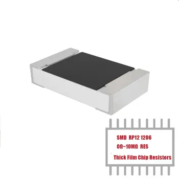 МОЯТА ГРУПА 1000ШТ 1206 (3216 метрични) 0 Ω ~ 100 Mω 1% 5% 0,5% SMD Толстопленочные чип Резистори в наличност